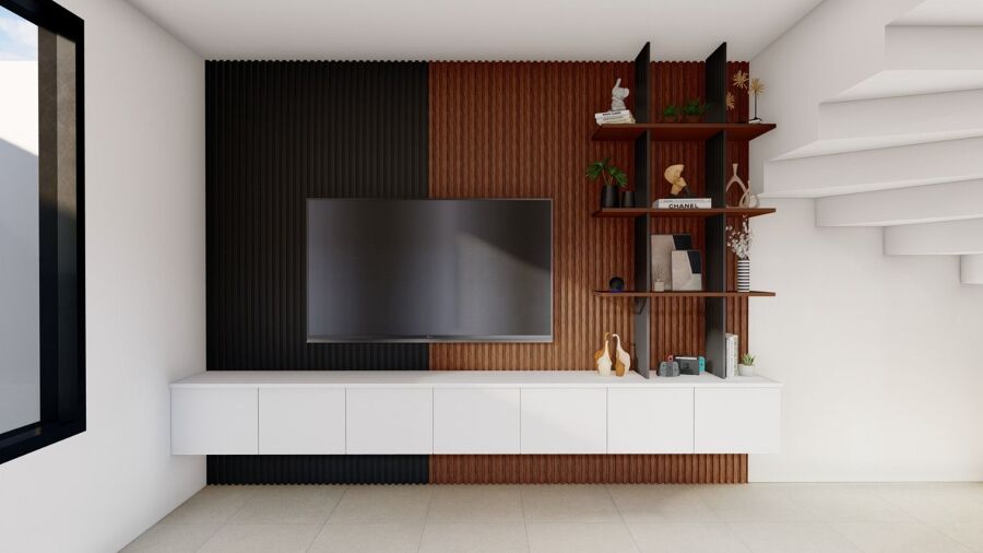 Diseño de mueble TV