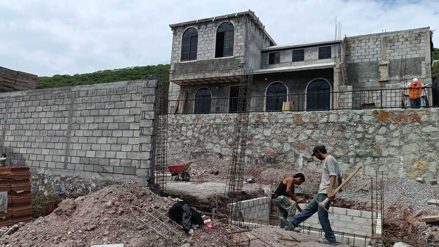 construcción de casa