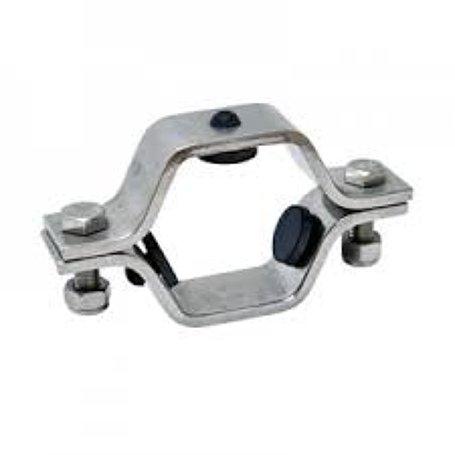 SOPORTE HEXAGONAL P/TUBO INOXIDABLE