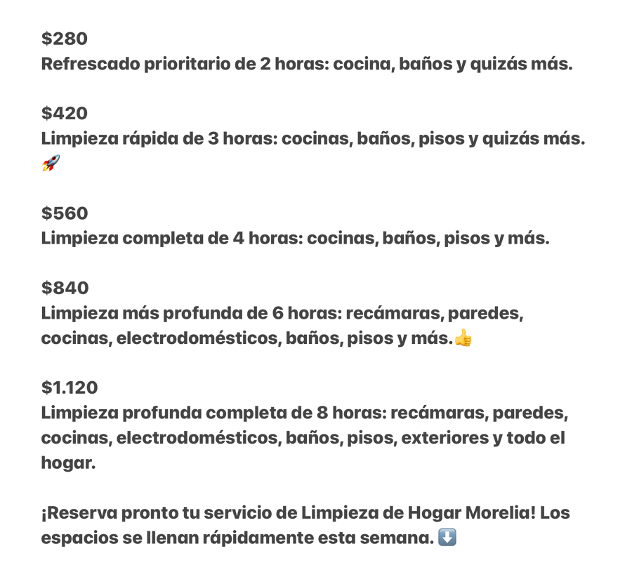 Precios