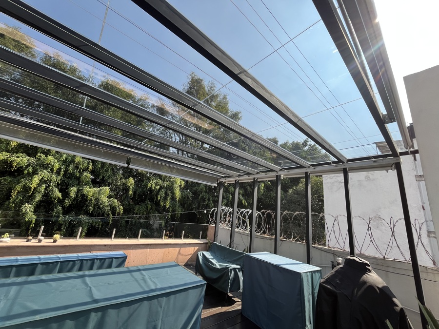 Domo de cristal templado