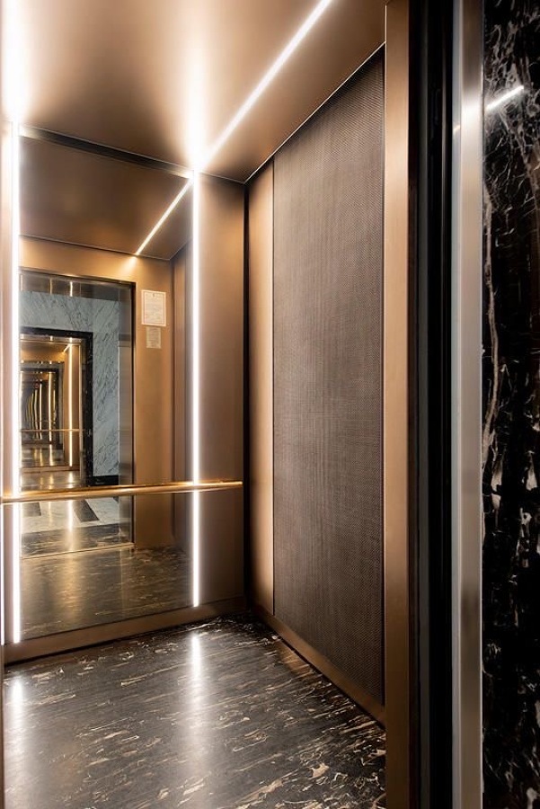 Decoracion de cabina de elevador