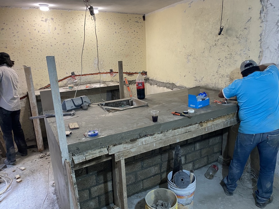 CONSTRUCCIÓN COCINA LUP