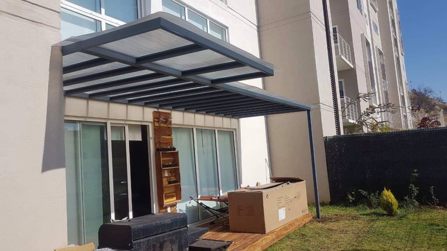 Estilo industrial, pérgola