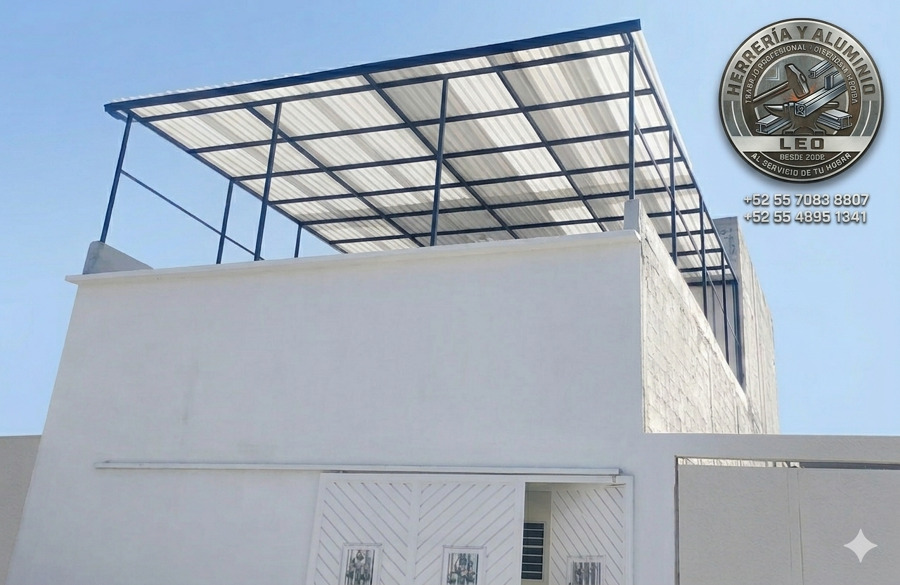 Techo de lámina para casa/bodega