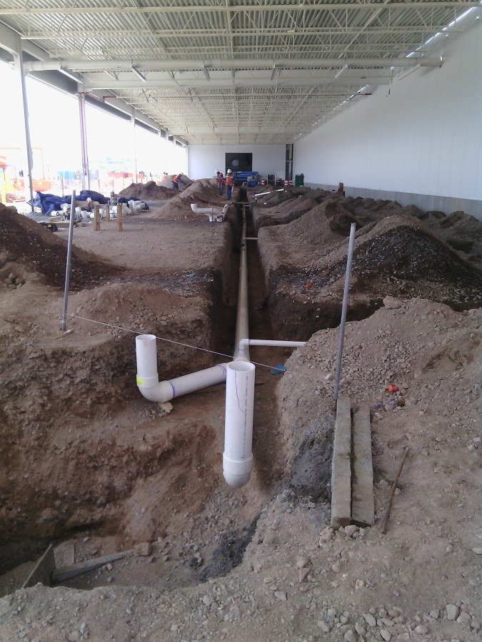 instalacion de tuberia de cpvc de 4"