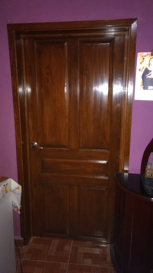 Puerta entablerada, 100%madera