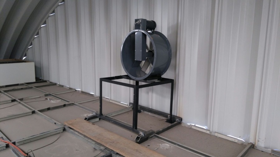 Instalación extractor