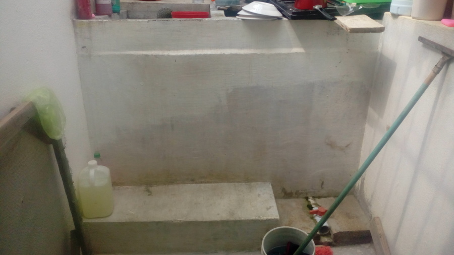 PILA DE AGUA CON LAVADERO INTEGRADO ACAPULCO