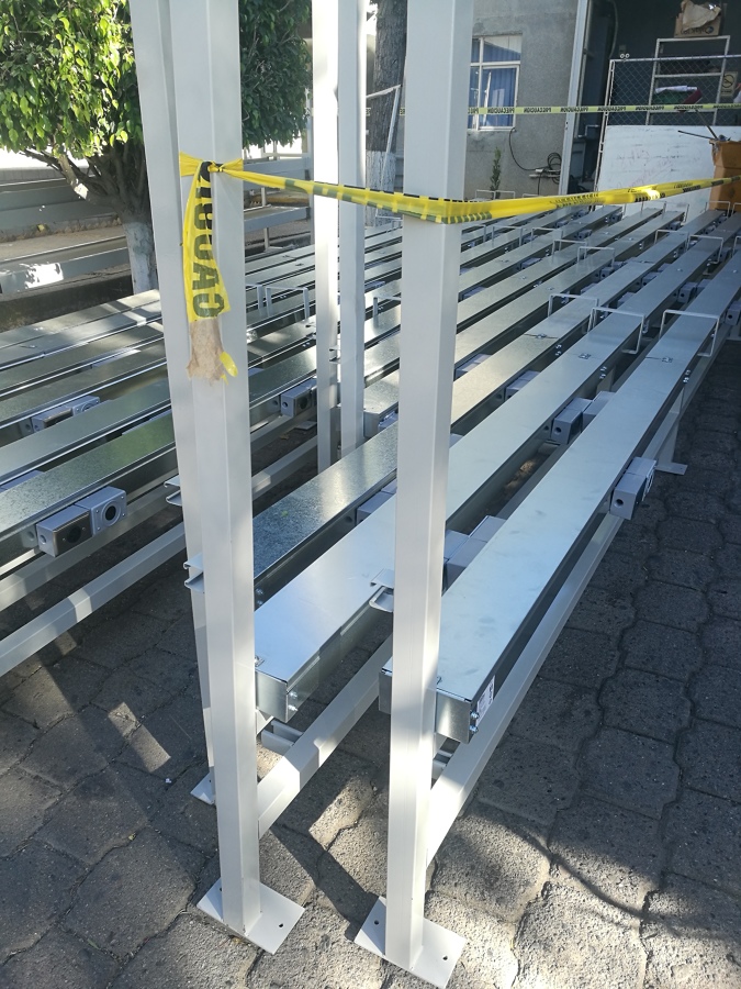 Instalación eléctrica línea de producción