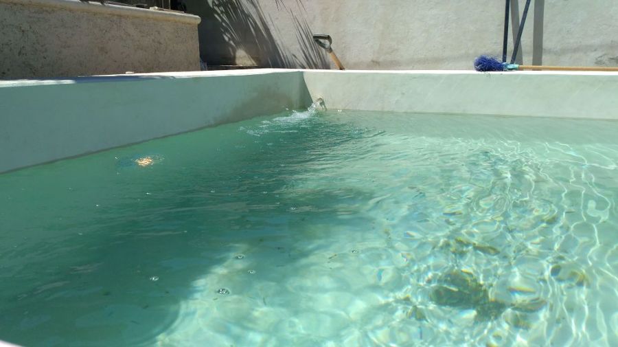 Llenado de Piscina  , otro clinete satisfecho