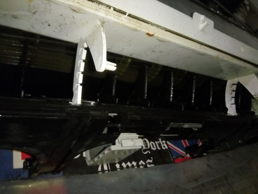 Quedando al cien la turbina estaba totalmente tapada de polvo y pelusa