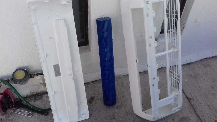 Desarme del equipo para su limpieza