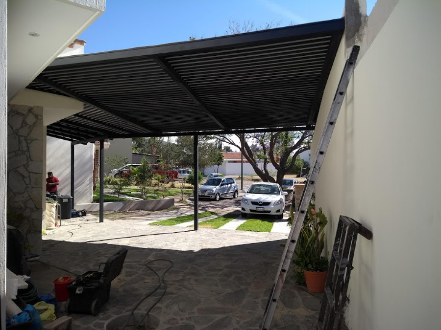 Estructura Metalica con policarbonato