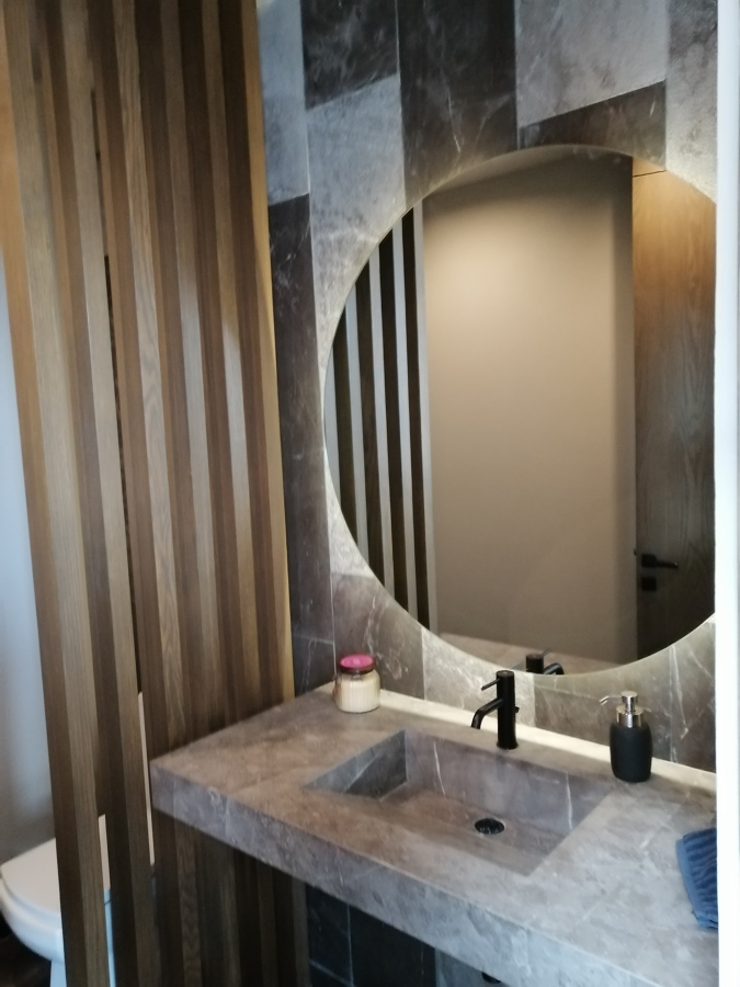 ESPEJO CIRCULAR CON LUZ LED