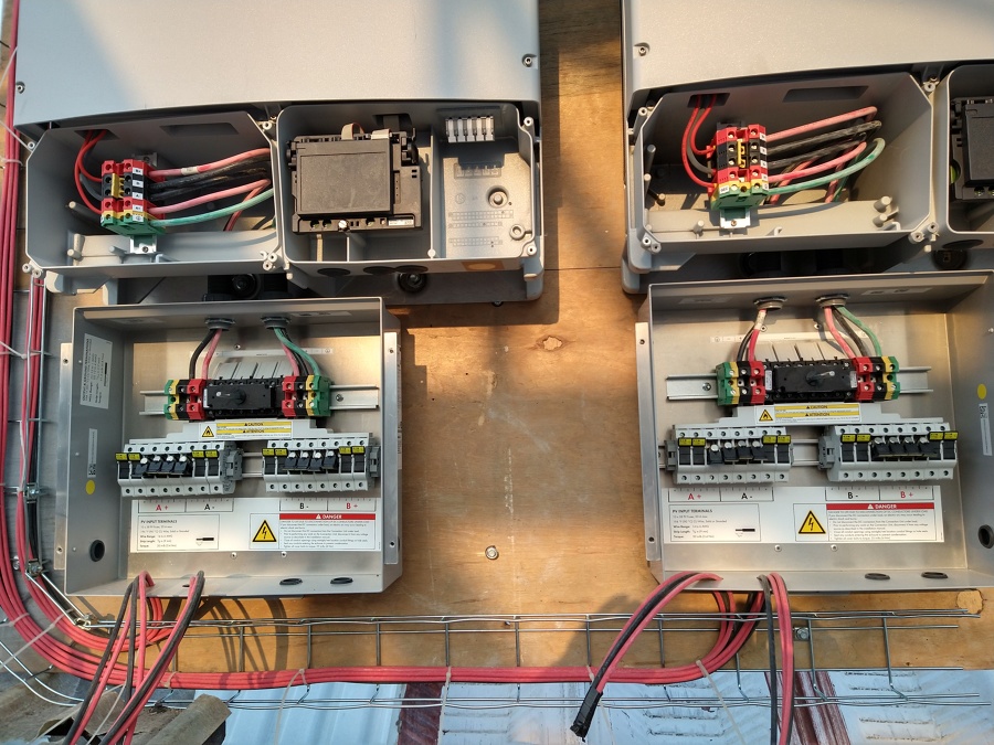 Control de paneles solares