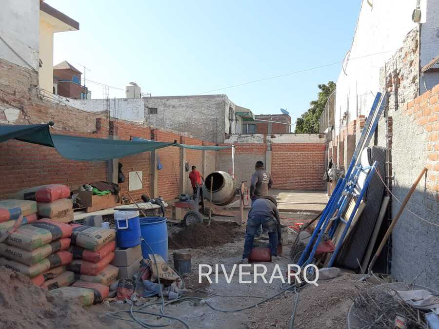 Proceso de colado de firme