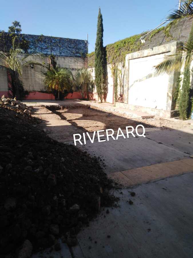 Excabación para alberca