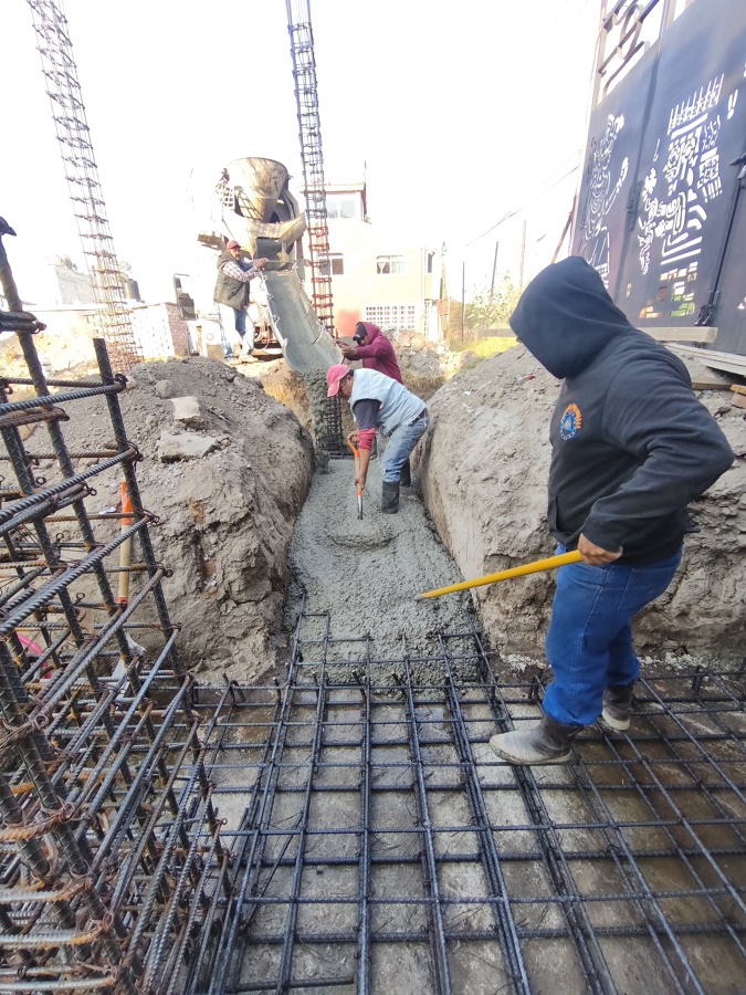 COLADO DE CIMENTACION