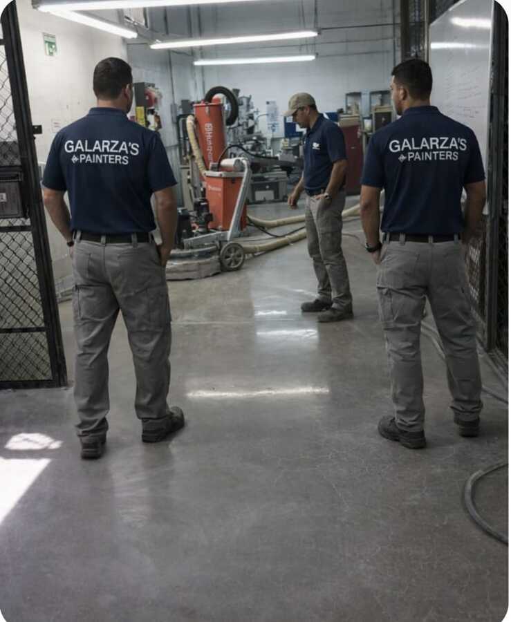 Pulido de concreto industrial