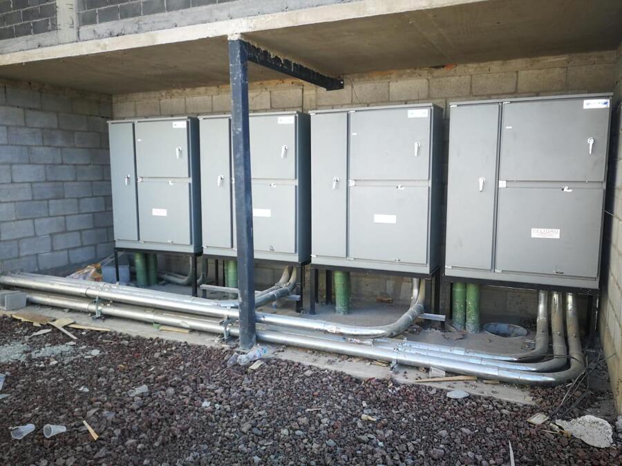 Cuarto Técnico de Distribución Eléctrica / Banco de Ductos y Tableros.