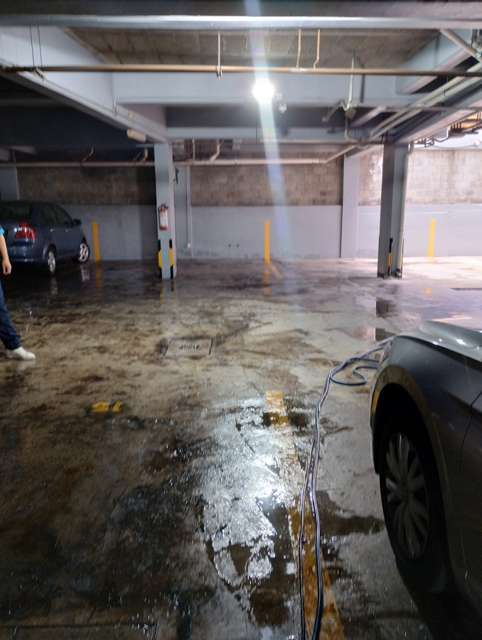 LAVADO DE ESTACIONAMIENTO