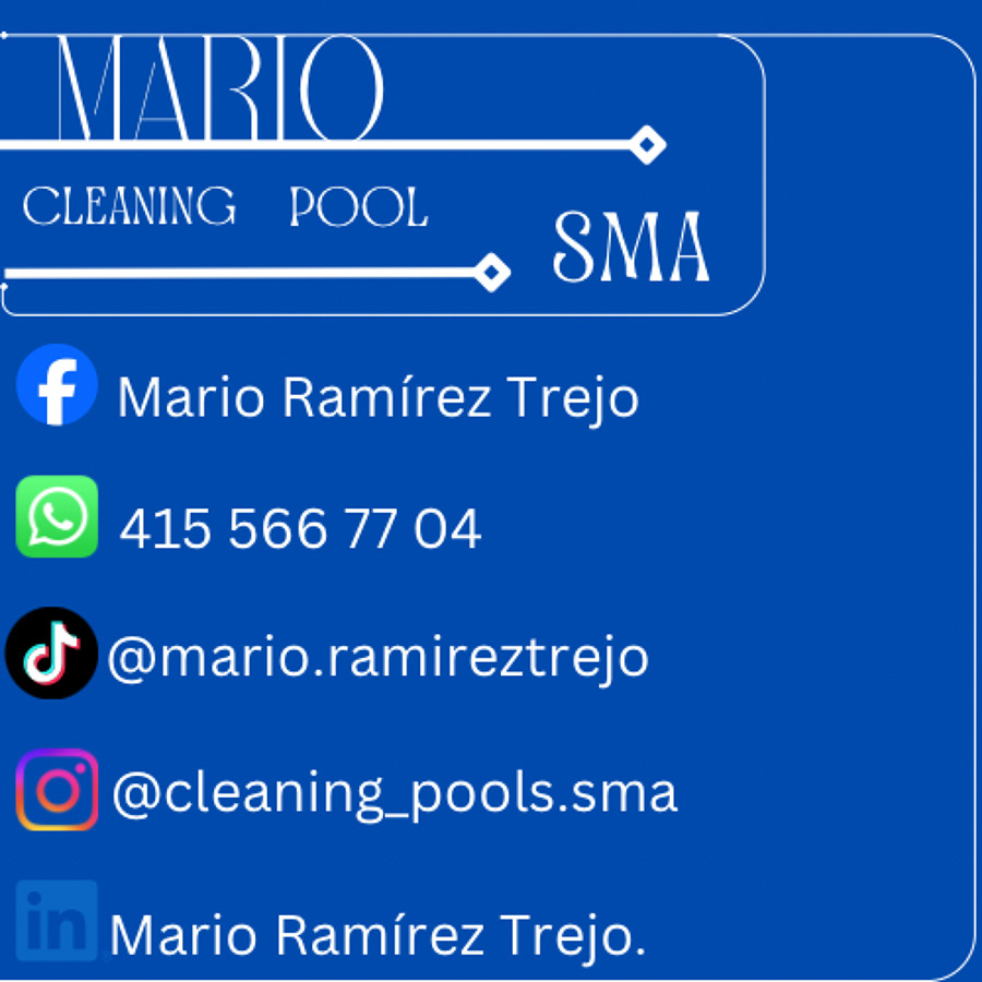 Mario Cleaning Pool SMA.