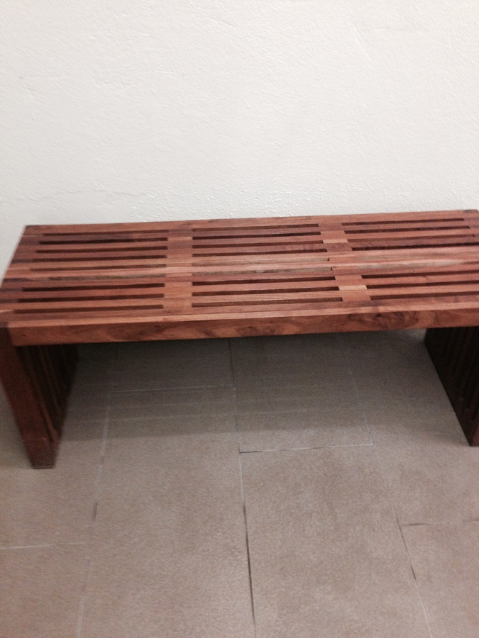 Banca para sauna