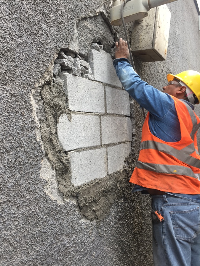 Trabajos de albañileria en general