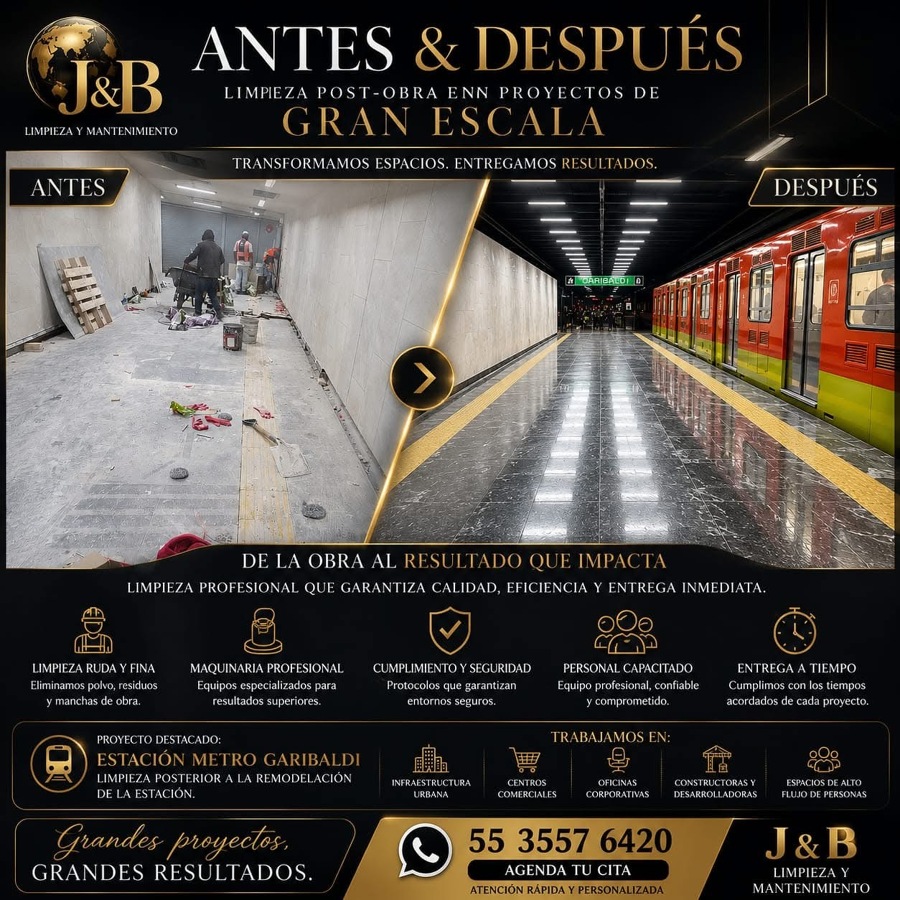 Servicios especiales en el metro de la Ciudad de México