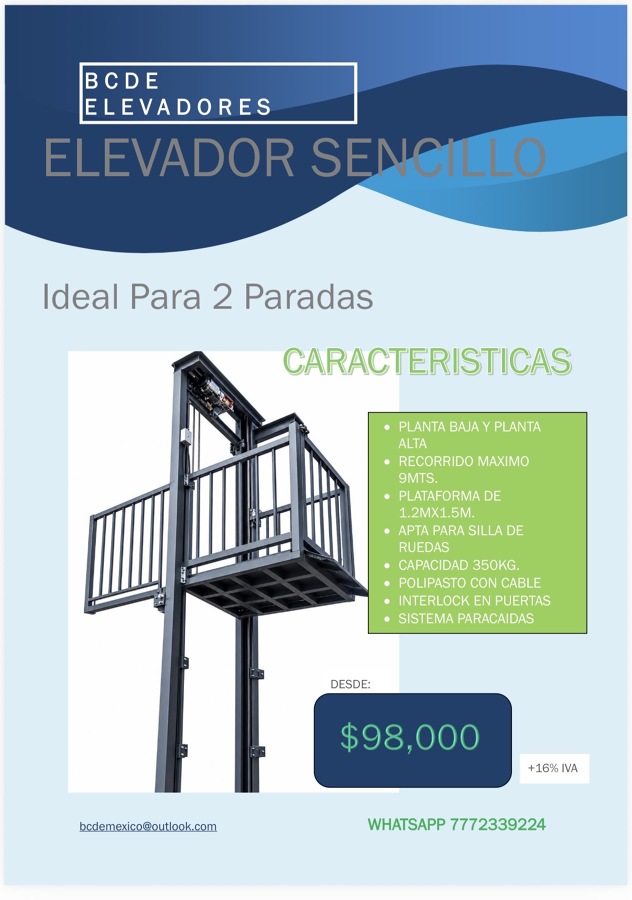 ELEVADOR SENCILLO