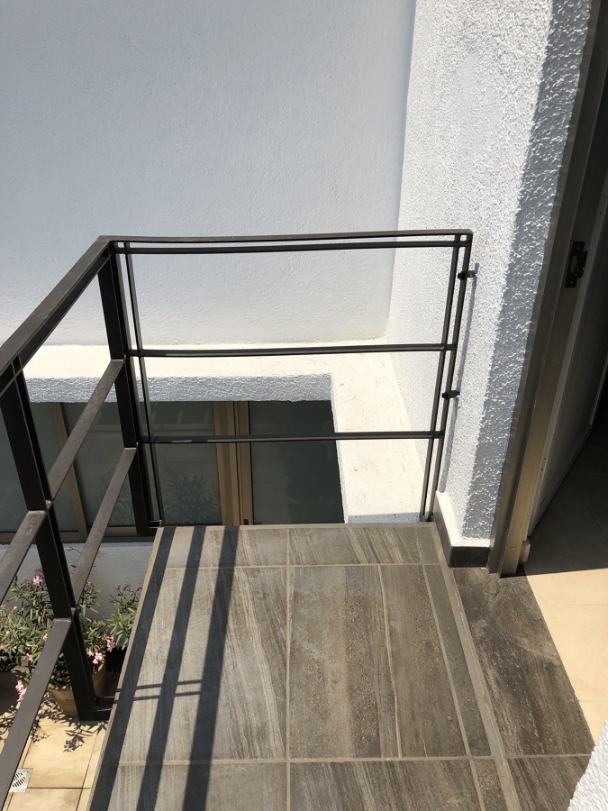 barandal de escalera