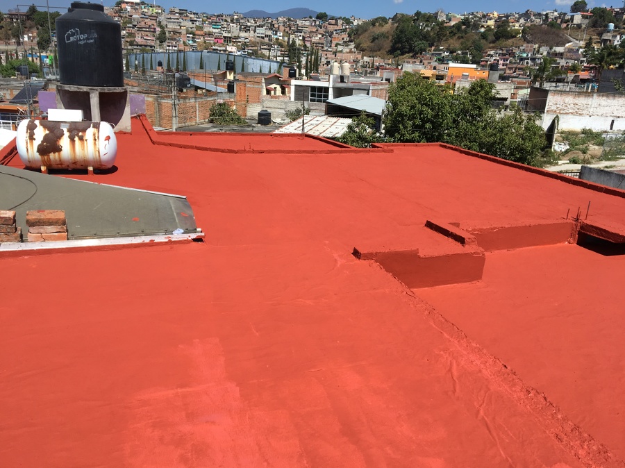 Acrílico Elastomerico, con malla de refuerzo, calidad 5 años.