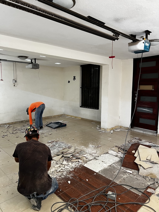 Rehabilitación y renovación de cocheras.