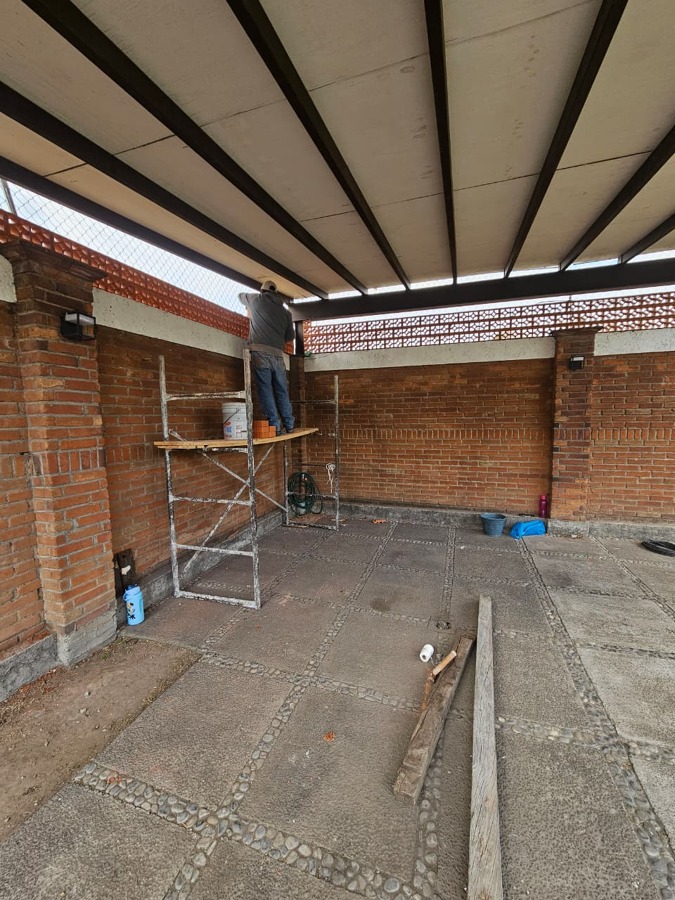 Colocación de tabique celosía 1