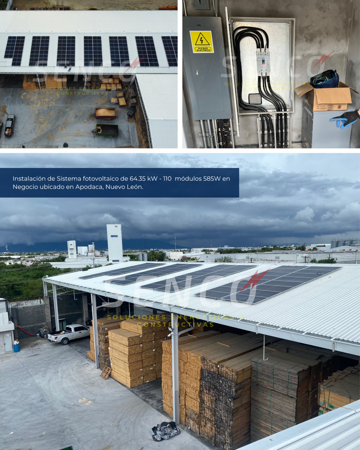 Instalación fotovoltaica COMERCIAL