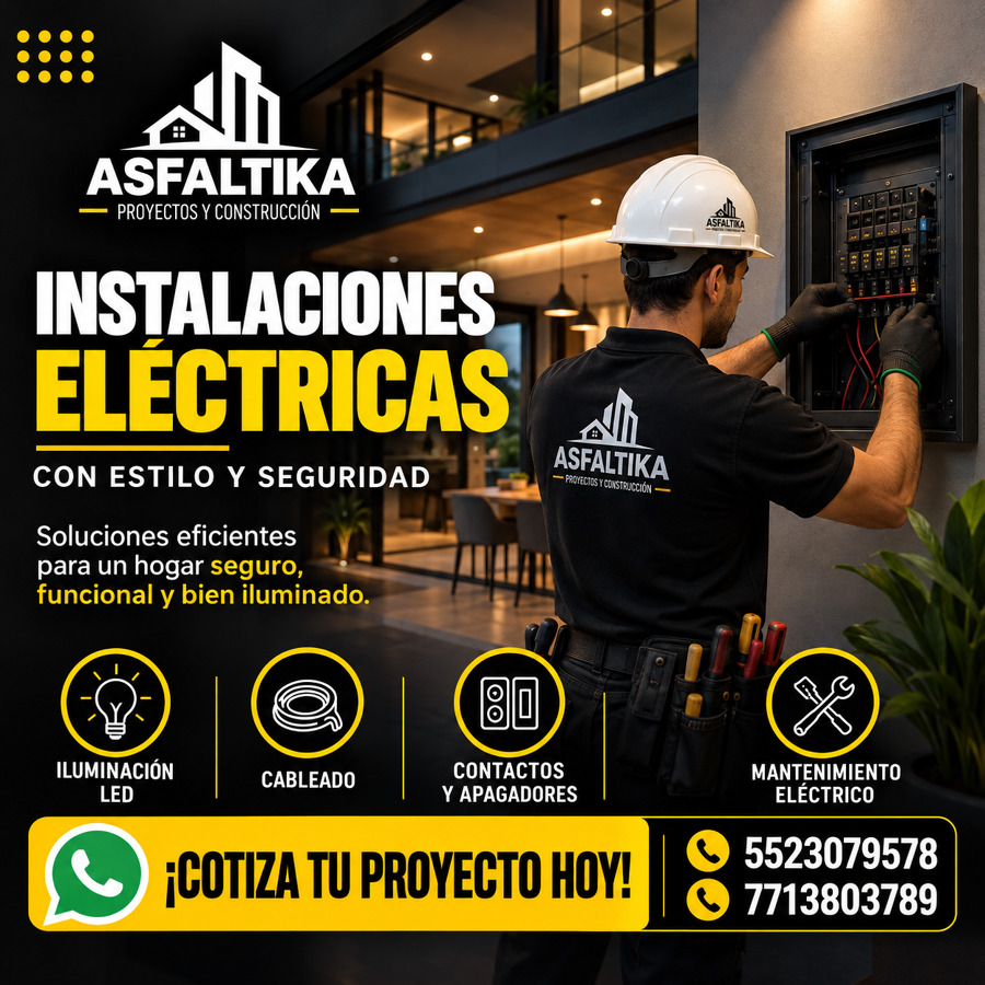 Instalaciones eléctricas.