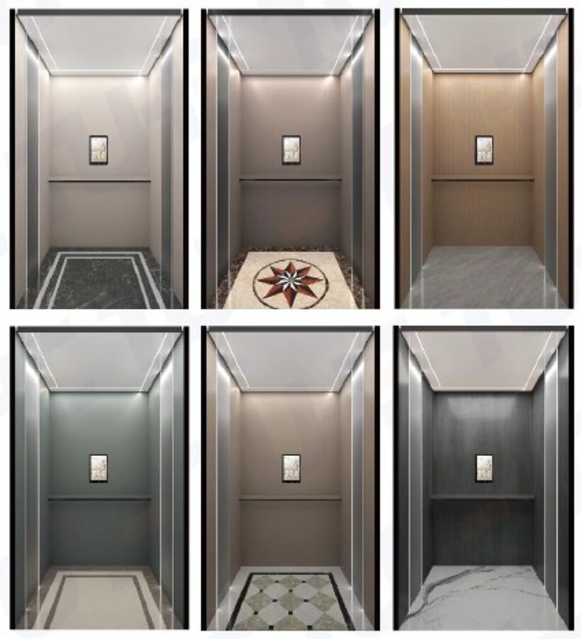 Cabinas standard elevadores de Tracción K600