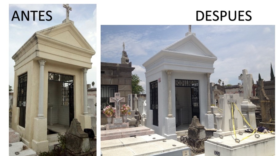 REMODELACION Y REMOZAMIENTO DE CRIPTA EN EL PANTEON DE MEZQUITAN