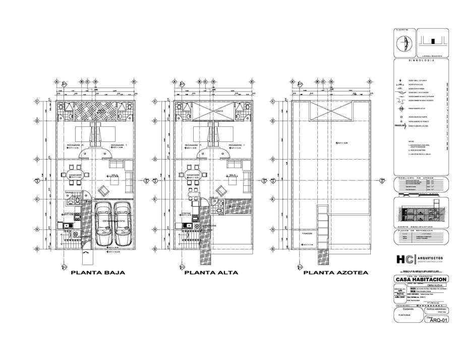 PLANOS ARQUITECTONICOS