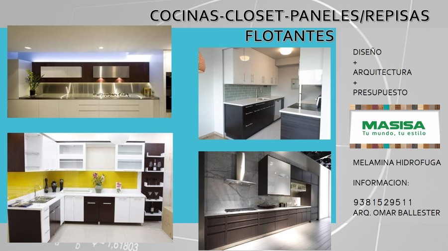 closet y cocinas