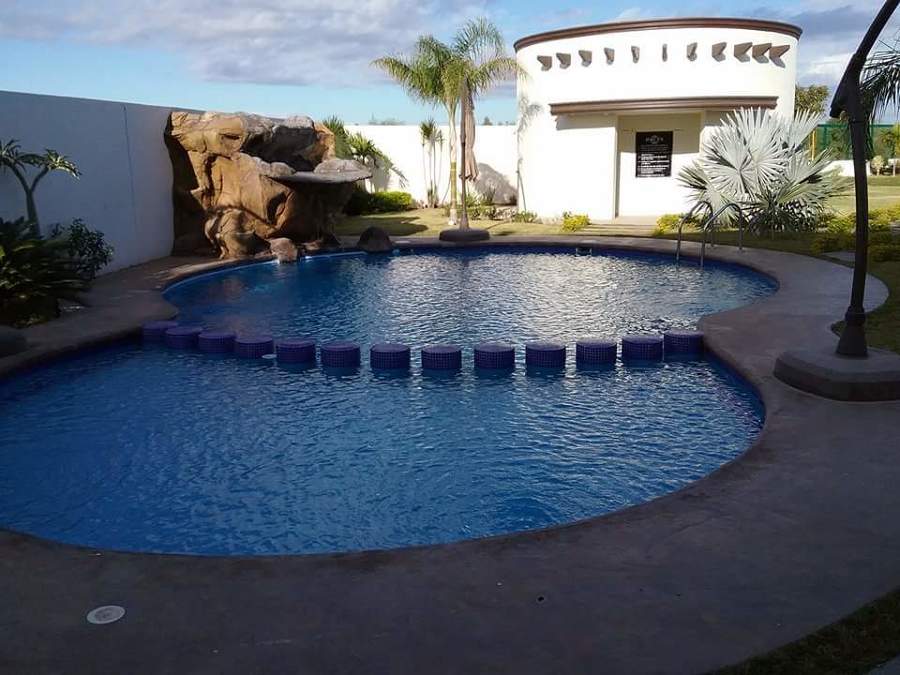 Alberca construida en Salon de eventos Guasave Sinaloa