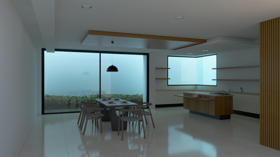 Render remodelacion cocina