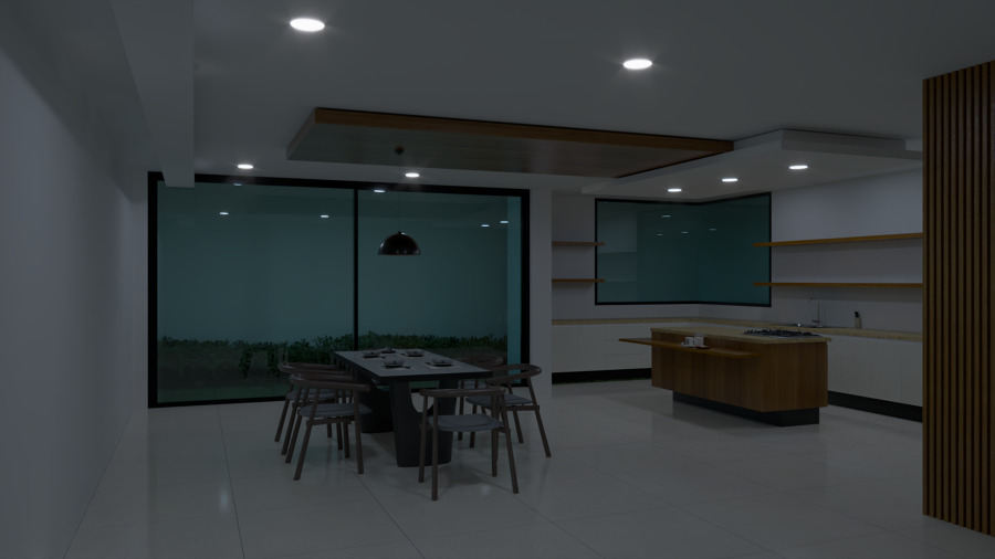 Render remodelacion cocina