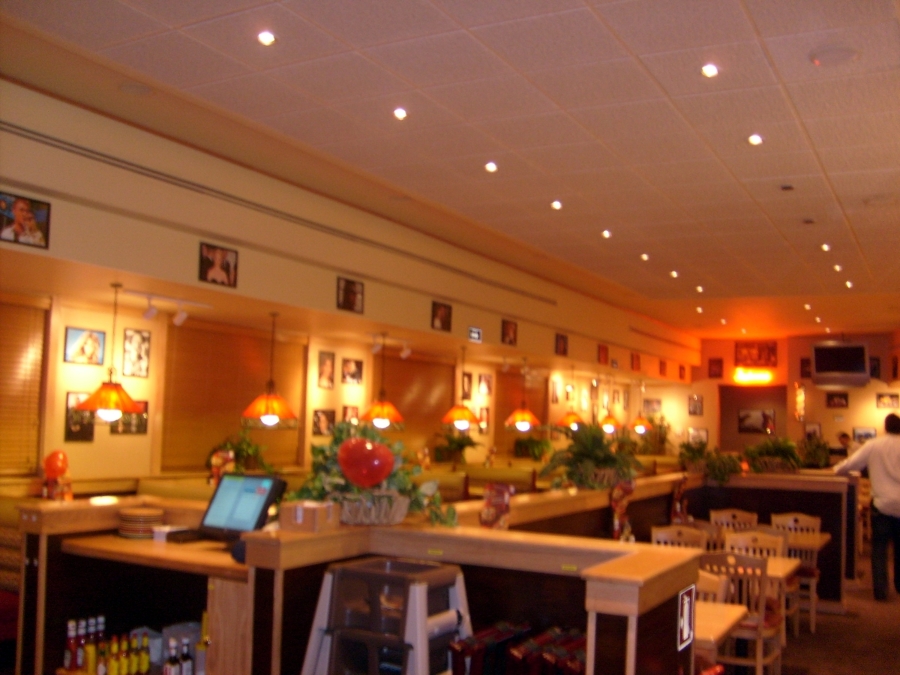 RESTAURANTE APPLABEES TABLAROCA ,PLAFONES Y MUROS-DUROCK