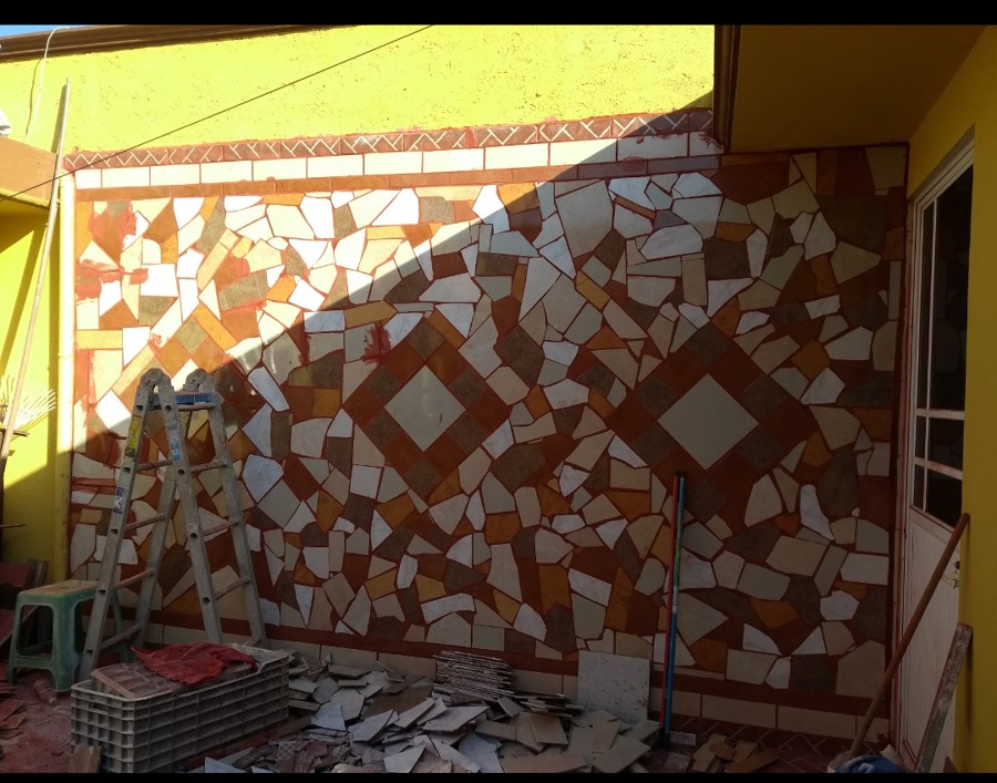 Collage de cerámica