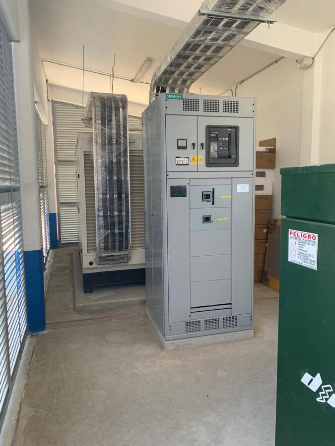 Instalación de sub estación eléctrica