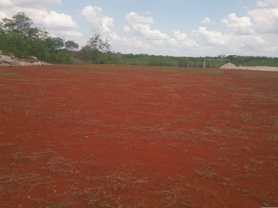 construccion de campo de futbol