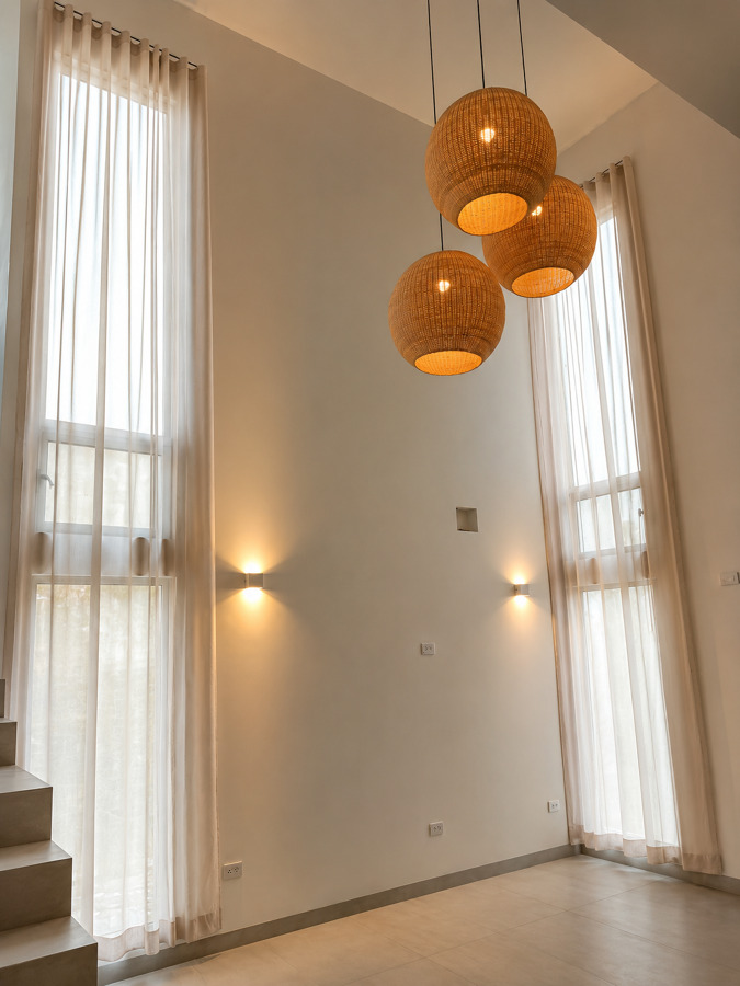 Cortinas doble altura