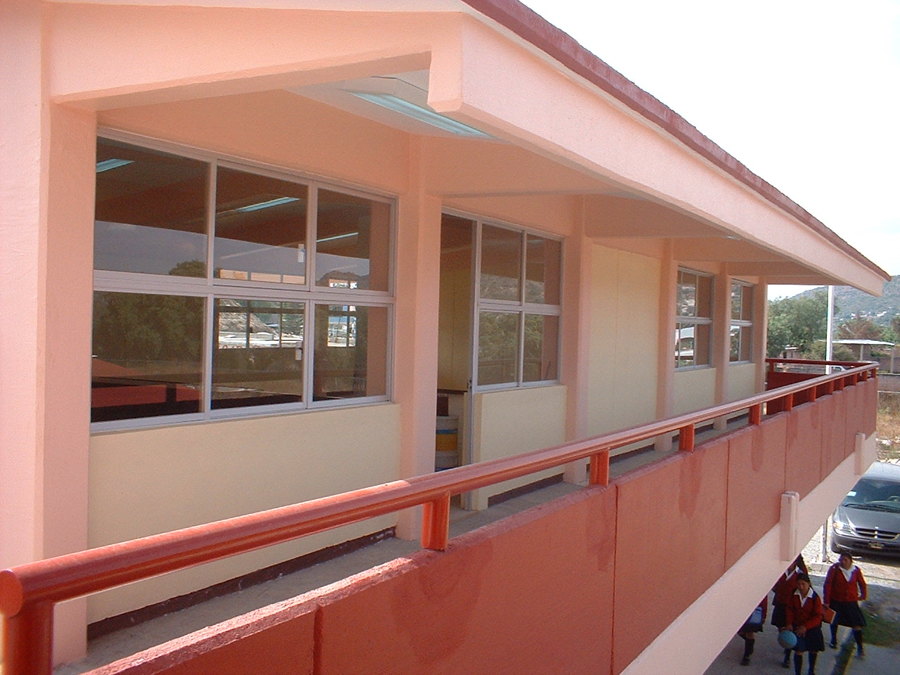 Fachada exterior de Biblioteca del CECYTEH